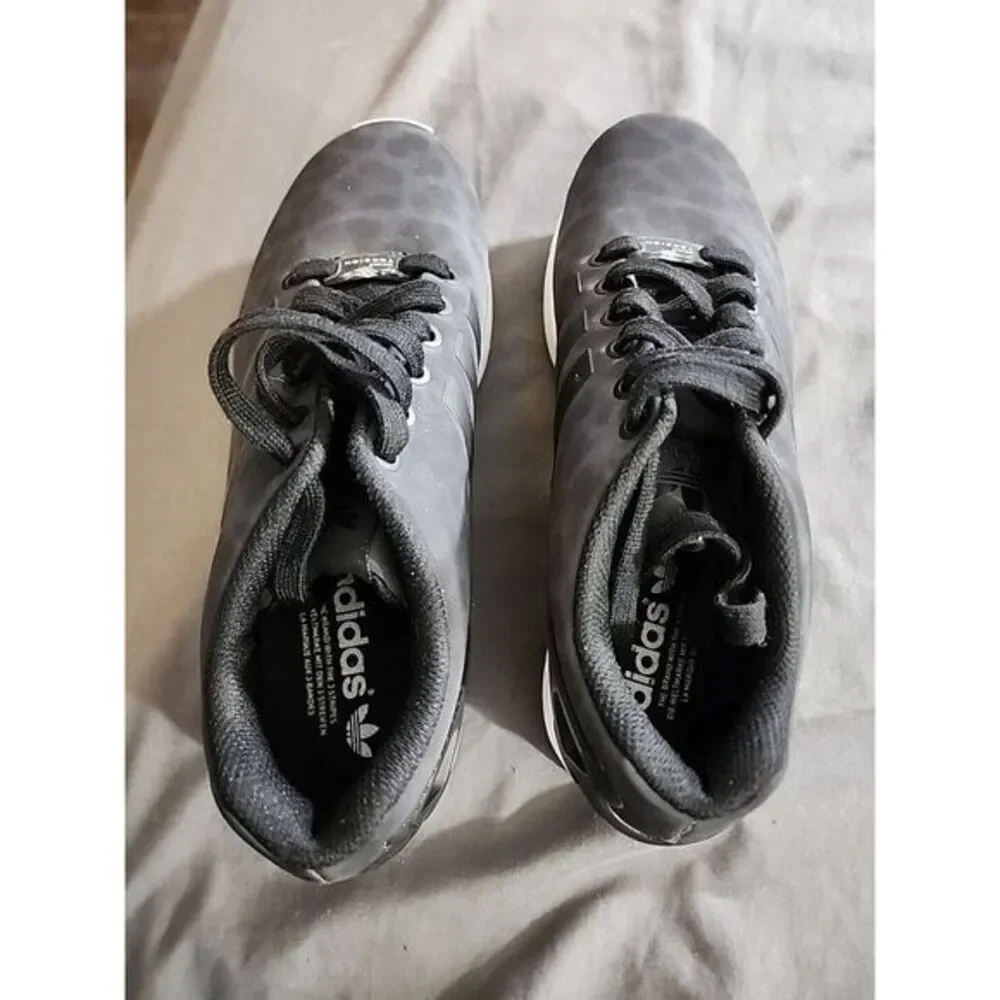Adidas Zx‎ Flux B24385 Running Training Shoes Black/White Women Size US 8